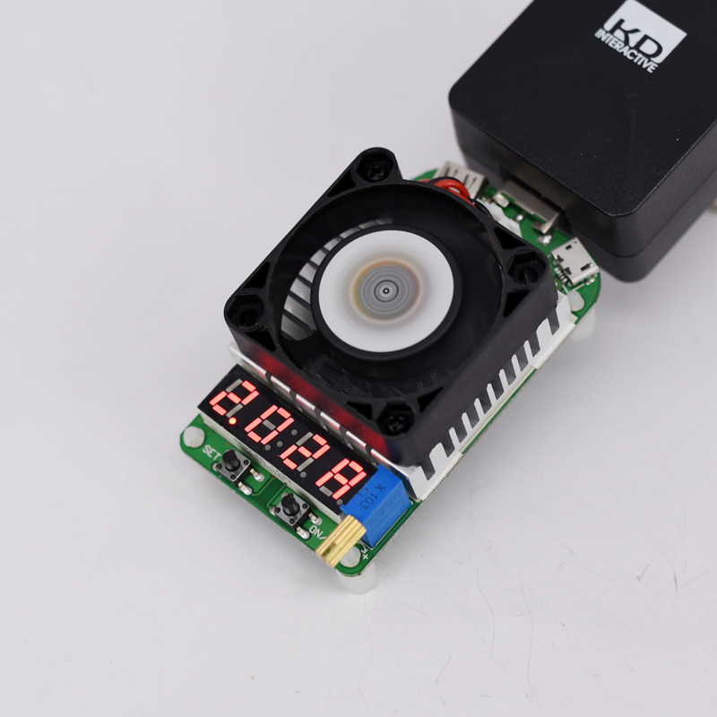 可调可变电阻负载 直流电子负载模块仪器USB老化放电测试电阻