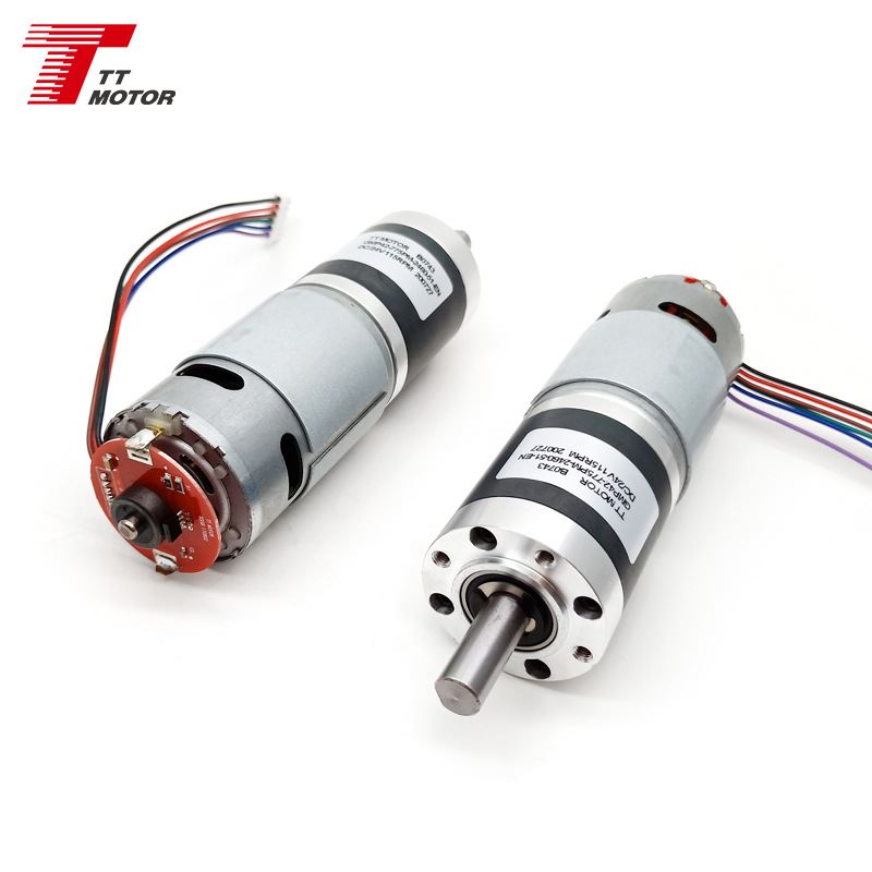 深圳踢踢 775行星减速电机配42mm减速器 直流减速电机24v