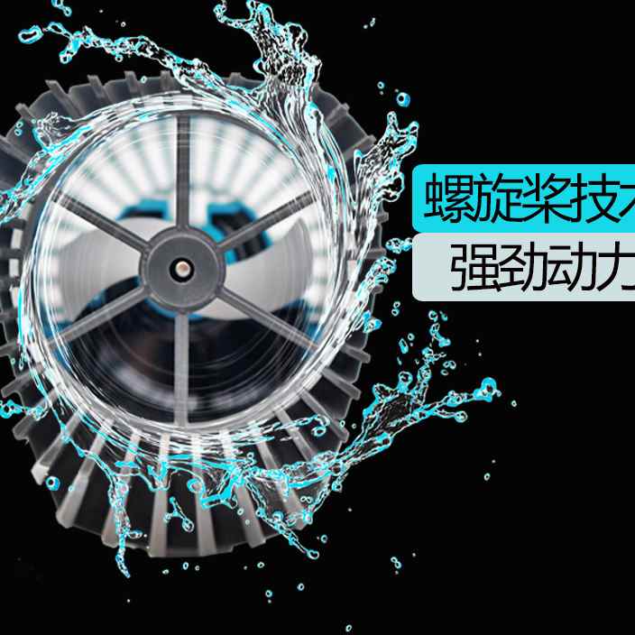 创宁鱼缸造浪泵迷你磁吸海水水族箱超静音底吹冲浪泵小型增氧双头