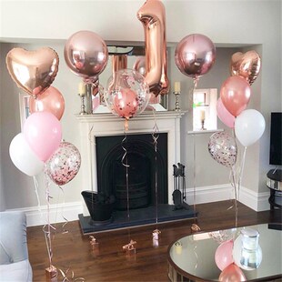 Confetti Party Balloon Birthday Balloons Happy 极速Multi