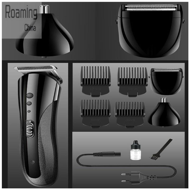 5 in1 Nose Beard Ear Hair Trimmer Clipper Shaver Haircut Kit