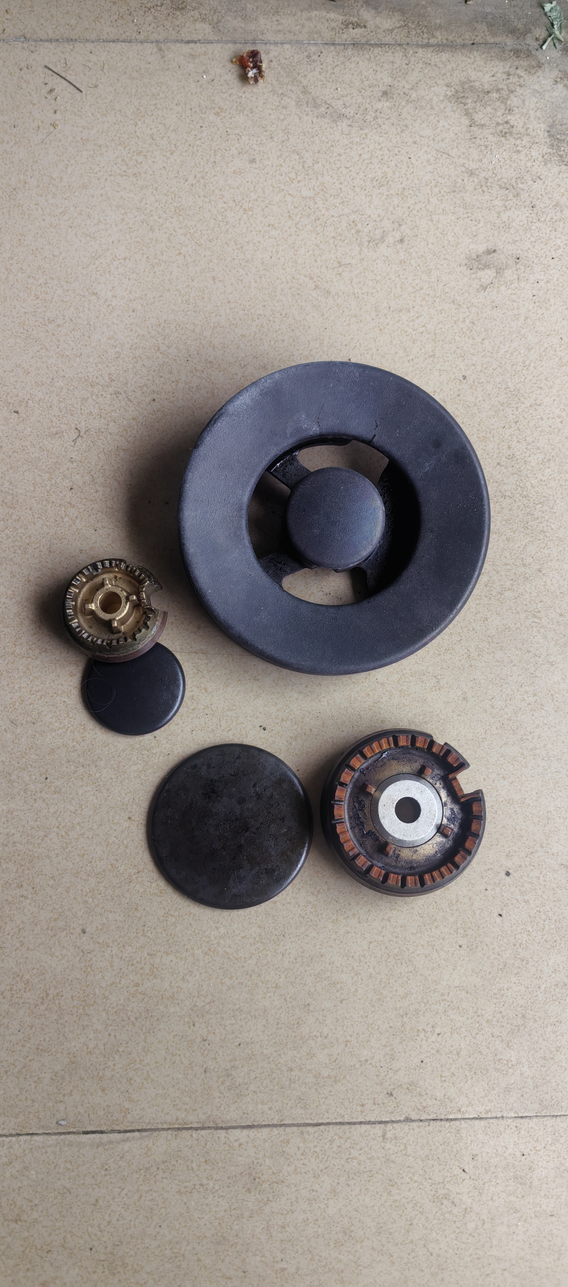 smeg斯麦格燃气灶炉头 锅架 小火盖