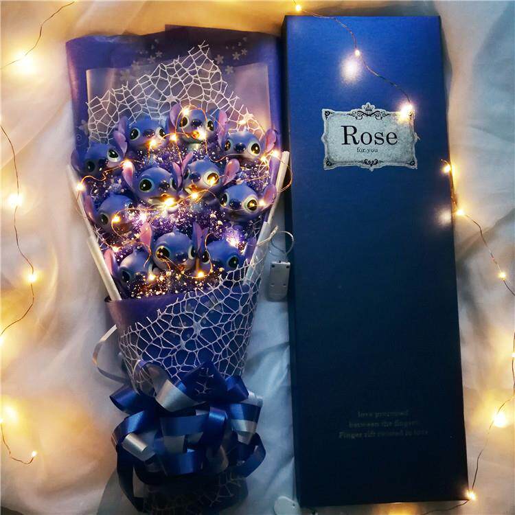 新款直销星际宝贝史迪仔花束卡通花束礼盒 毕业生日礼物情人节个