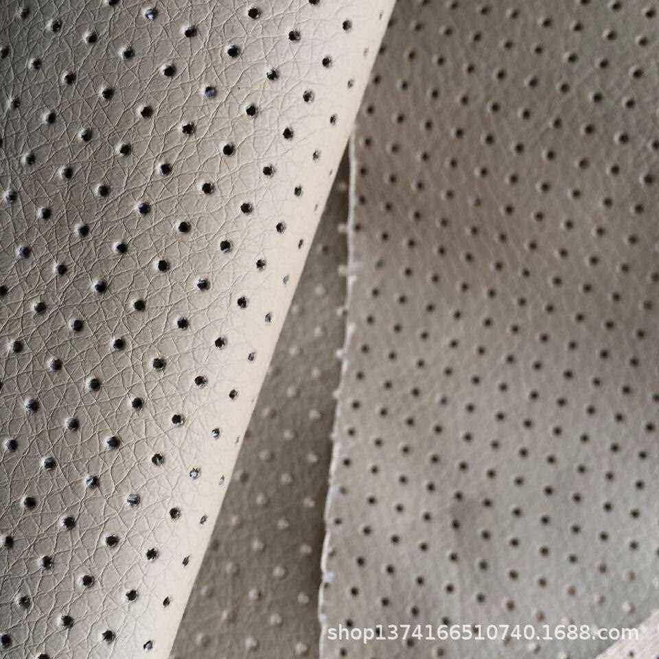 直销新款荔枝纹汽车内饰座垫座套皮革pu超纤坐垫面料柔软沙发软包