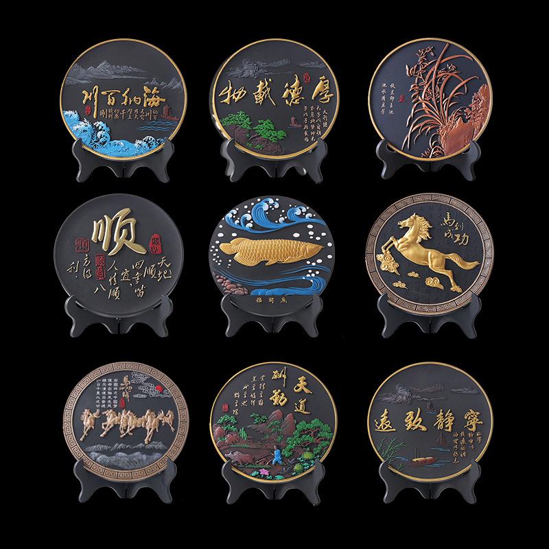 新款直销中式摆件 工艺品手工摆件玄关家居摆件礼品 活性炭雕创意