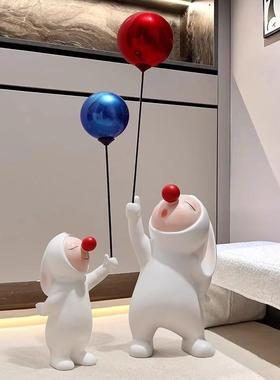 新款直销ins风摆件入户玄关客厅电视柜两边沙发旁创意家居装饰树