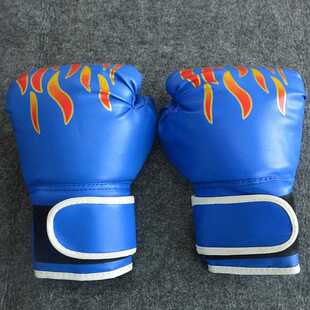 直销新款拳击手套儿童训练立式PU手套加厚跆拳道儿童训练拳击手套