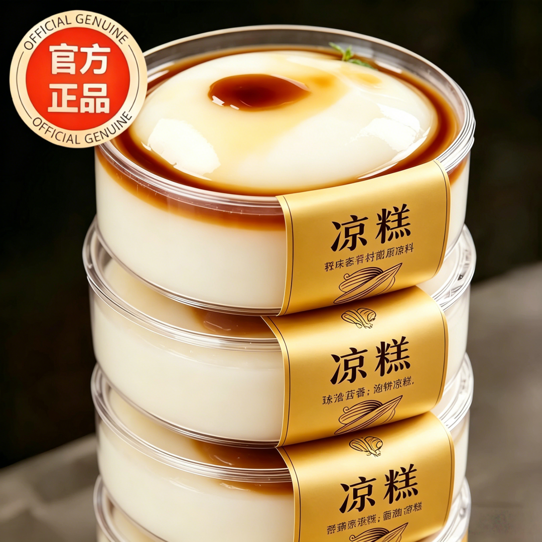 农科院四川凉糕即食红糖特产宜宾即食商用老式夏季冰粉专用碗解腻 - 实物图