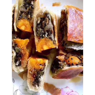 博美虾饼正宗陆丰五仁饼汕尾双黄虾仁饼咸香饼潮汕特产纯手工月饼