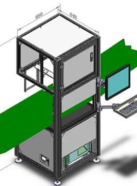 非标自动化检测系统 电脑机械键盘密封性检测设备 ST-JC20