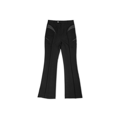 HUMANUNIFORM尤尼馥指定合作店铺 皮质弯刀镶嵌高尔夫球裤