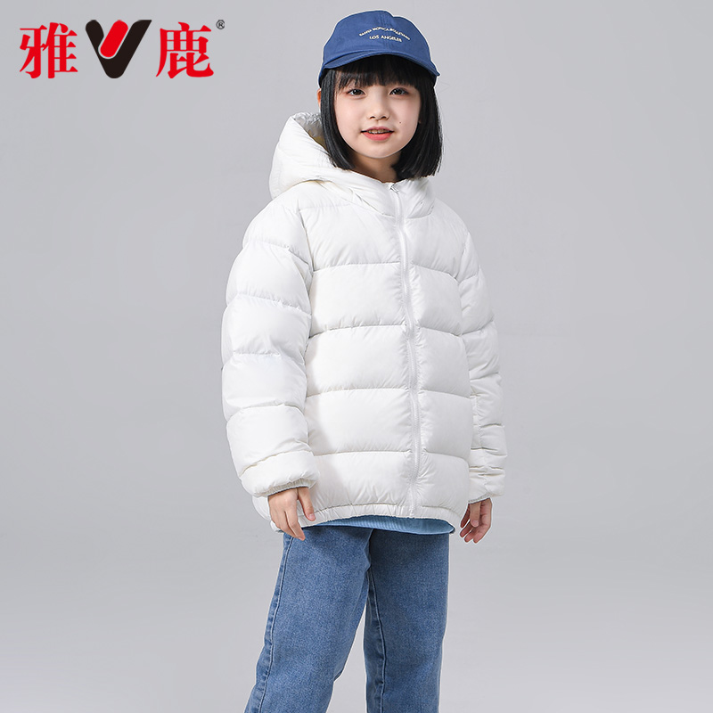 2024年加厚连帽纯色童装羽绒服YH606V00110