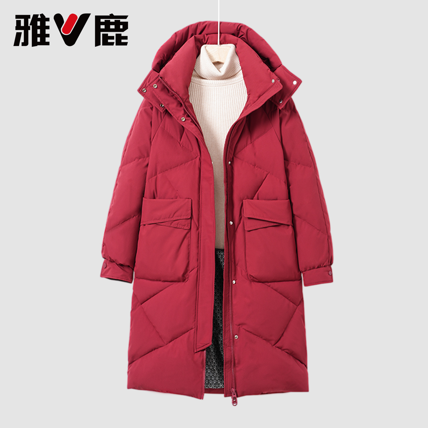 2025新款冬季加厚女士羽绒服