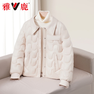 小个子减龄女羽绒服轻薄短款