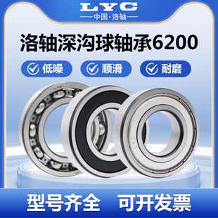 6202 6201 洛軸深溝球軸承6200E 6206 6204 6205 6203 LYC