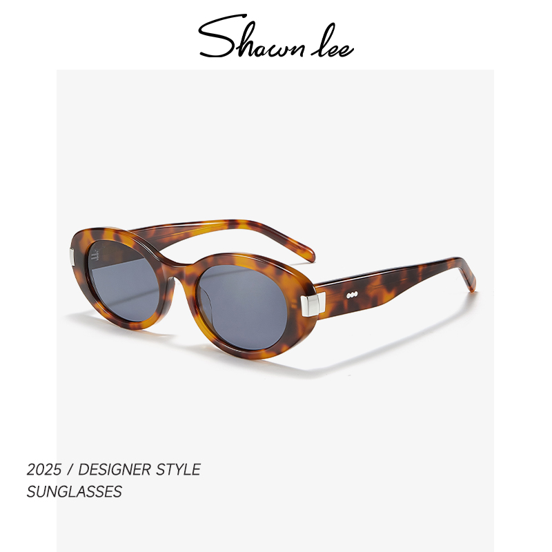 Shawnlee防紫外线窄框墨镜女