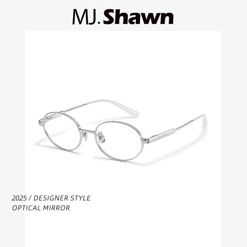 Shawnlee女金属书呆子小圆框眼镜