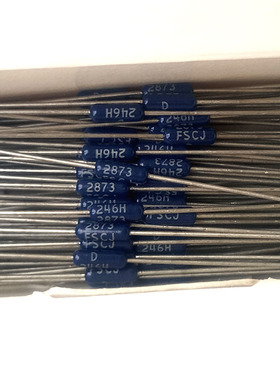 287K深蓝色 1/4W 进口DALE发烧1%精密金属膜电阻 可代286K 288K