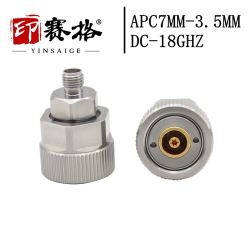 APC7MM平头转3.5MM网分转接器不锈钢 18GHZ低驻波测试头8753系列