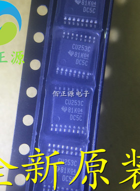 SN74CBT3253CPWR 丝印CU253C 多路复用器芯片IC TSSOP16 全新原装