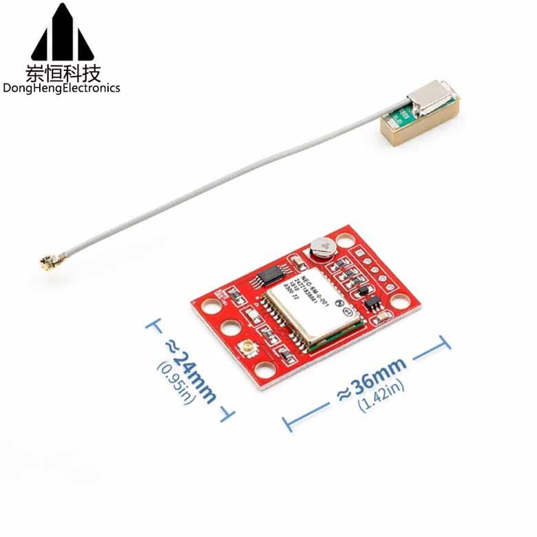 红板GY-NEO6MV2 飞控GPS模块 APM2.5飞控 NEO-6M 可选带陶瓷天线