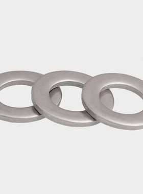 304/316不锈钢材质GB5287C级特大垫圈精密平垫片M5M6M8M10M12-M24