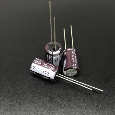 原装黑金刚尼吉康NICHICON 日系铝电解电容 22UF250V 22UF/200v 1