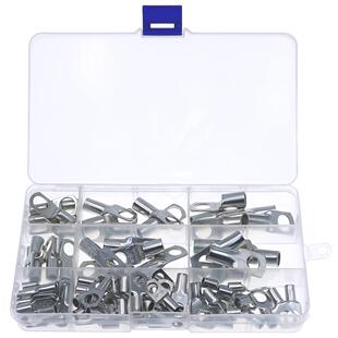 90个窥口端子连接器SC系列s6-35冷压接线铜鼻子冷压接线端子套件