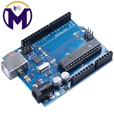 新版 UNO R3 官方版 开发板 ATmega16U2 送USB线 1条