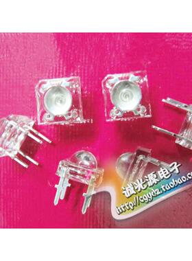 5MM食人鱼蓝光F5食人鱼蓝色兰LED灯珠四脚发光二极管超高亮车灯用