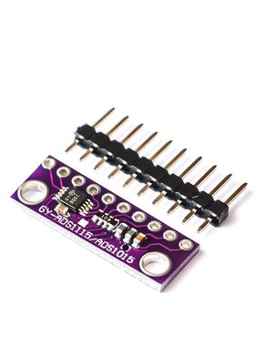紫色 GY-ADS1015 超小型 12位 精密 模数转换器 ADC 开发板模块