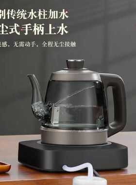纯钛蒸煮茶炉全自动上水烧水壶电热水壶家用泡茶抽水保温恒温一体