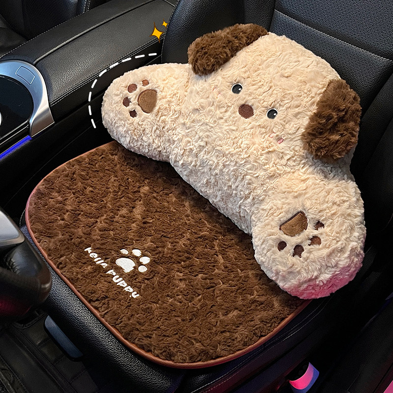 汽车腰靠护腰神器座椅靠枕可爱车内用品车载靠枕头枕护颈枕套装女