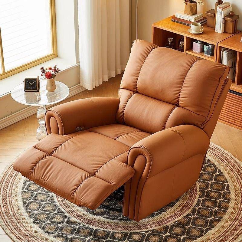 红电动单人可沙发懒人沙发躺睡客BWB厅家用多功能居家摇网摇可椅