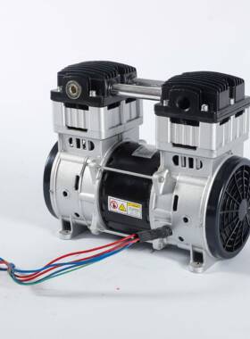 空压机机头55W10WFJC750W//1.1KW/.5K无油静音气泵泵头用于池塘养