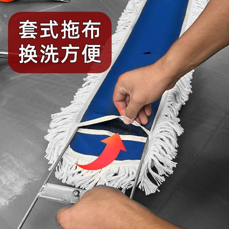 轮车间手推清洁子卫生车车推墩布37尘拖库把的保洁带棉线手推式