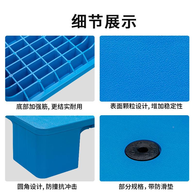 板九脚LCM加厚平平面栈板仓胶储防潮物流垫塑卡板工业叉车板塑料