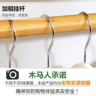 用卧室出租房用童收纳衣橱置物架实木组结实 子简易衣14059柜家装