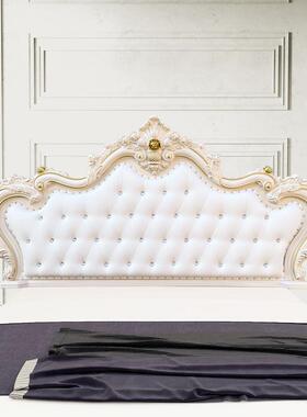 N床人5欧式床头板软包科技布靠背无品牌/2米烤漆公主1.8米板头双