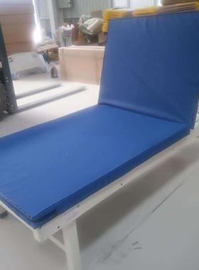 单KGZ摇带便孔蓝色床垫折叠可拆洗垫护理床配气件透护床理海绵床