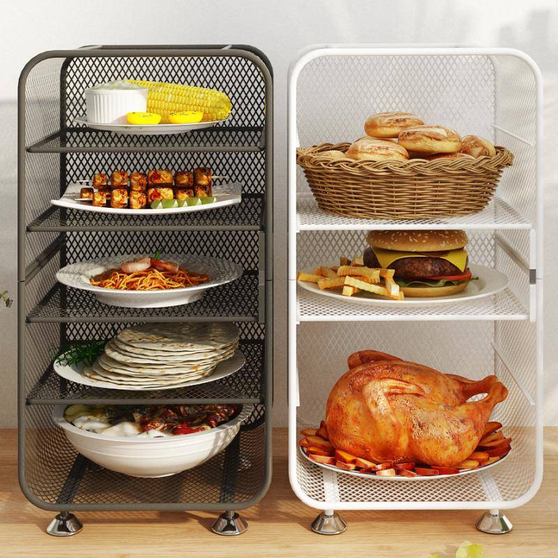 放剩饭剩菜收纳柜透气防虫碟菜MFL橱储家物用碗柜多层置物架厨房