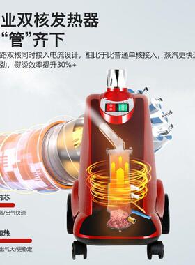 挺LT9大功立率商812用服-装家用店蒸汽挂烫机