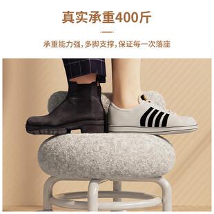 滑轮带轮万向凳轮凳子家用带娃矮儿童学步小凳美缝UNU修脚拆快递
