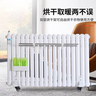 跨境注水式电暖气片全屋取暖家用散热器插电加水循环电暖气取暖器