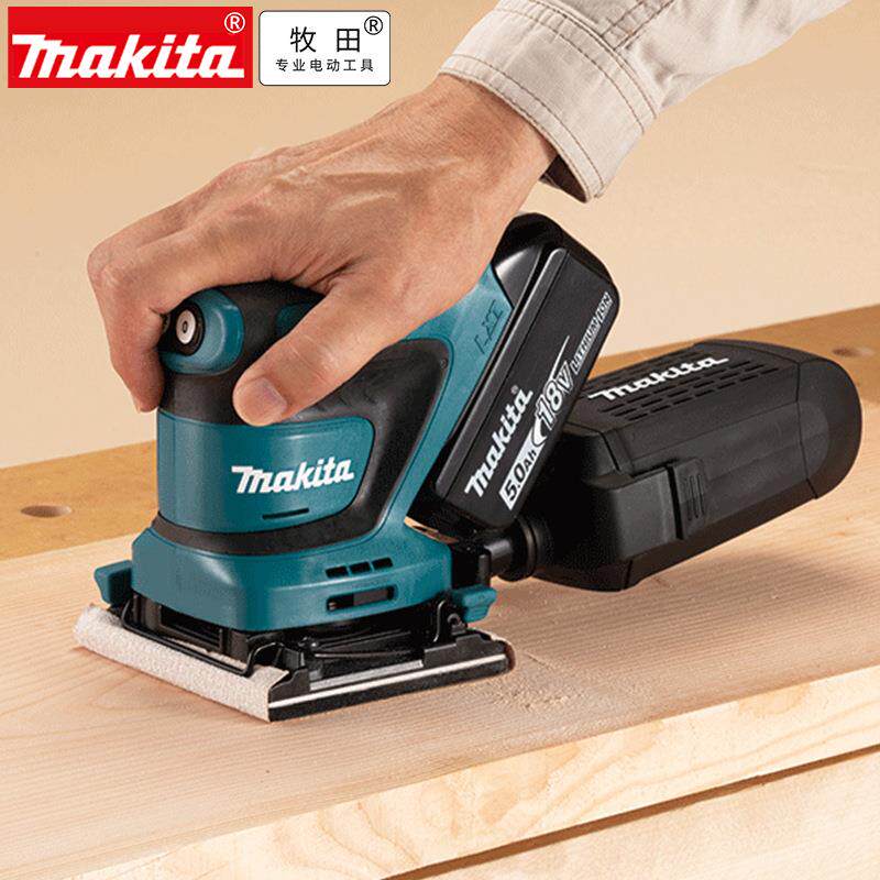 原M装akita牧田DB480充电砂纸18V锂电DBOO482机无品牌/打磨抛光机