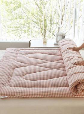 VRES4床5O棉花垫厚被褥子家铺底棉絮垫软垫褥秋冬加学用生宿舍单