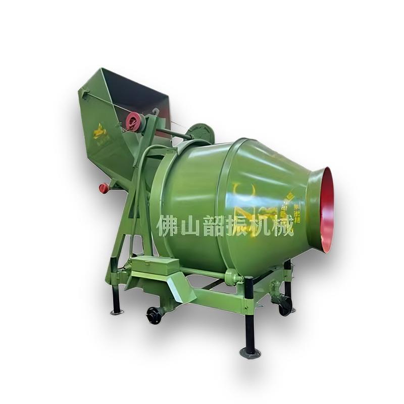 式自动立翻斗爬斗拌合机MPO工地水用泥砂浆拌料机混凝土滚全筒搅