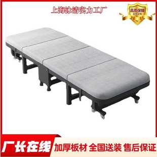 办公室午休折叠床家用单人床便携床简易陪护床隐形四折床午睡神器