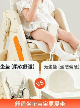 曼龙餐椅智PBO多能可饭升降婴功儿家用宝宝吃餐桌椅飞凡儿童成长