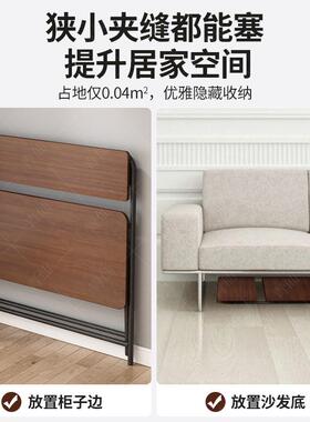 折叠电脑桌家用学生习学桌小户型床边桌66014动免安装可移桌小子